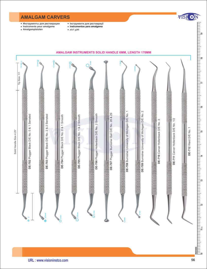 Vision Instruments Company Instruments